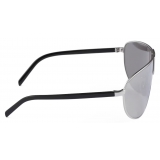 Prada - Prada Runway - Mask Sunglasses - Silver Chrome - Prada Collection - Sunglasses - Prada Eyewear