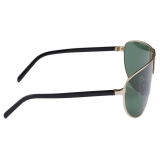 Prada - Prada Runway - Mask Sunglasses - Gold Wood Green - Prada Collection - Sunglasses - Prada Eyewear