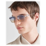 Prada - Prada Eyewear Collection - Occhiali da Sole Rettangolare - Piombo Loden - Prada Collection 