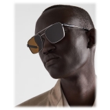 Prada - Prada Eyewear Collection - Occhiali da Sole Rettangolare - Piombo Loden - Prada Collection