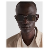 Prada - Prada Eyewear - Rectangular Sunglasses - Lead Gray Loden - Prada Collection