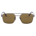 Prada - Prada Eyewear - Rectangular Sunglasses - Lead Gray Loden - Prada Collection