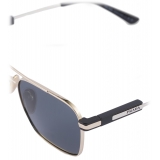 Prada - Prada Eyewear - Rectangular Sunglasses - Pale Gold Graphite - Prada Collection