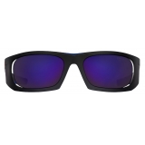 Prada - Prada Linea Rossa Impavid - Mask Sunglasses - Opaque Black Blue - Prada Collection