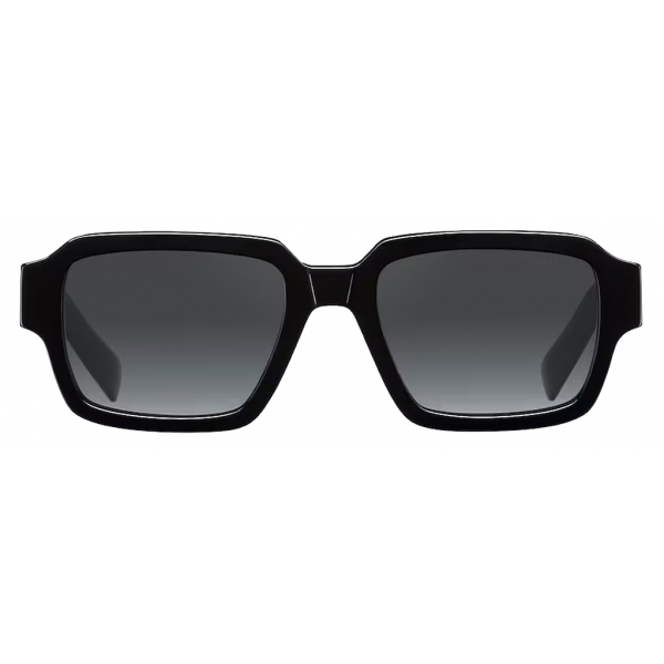 Prada Prada Eyewear Rectangular Sunglasses Black Gradient Graphite Prada Collection 9663