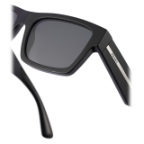 Prada - Prada Eyewear Collection - Occhiali da Sole Rettangolare - Nero Ardesia - Prada Collection