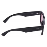 Prada - Prada Eyewear - Rectangular Sunglasses - Black Fuchsia - Prada Collection