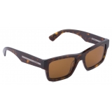 Prada - Prada Eyewear - Rectangular Sunglasses - Tortoiseshell Crystal Burnt Orange - Prada Collection