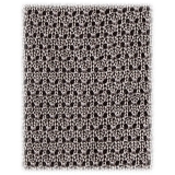 Viola Milano - Knitted Solid V-End Silk Tie - Light Grey - Handmade in Italy - Luxury Exclusive Collection