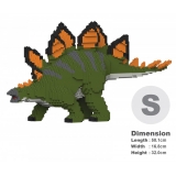 Jekca - Stegosaurus 01S-M01 - Lego - Scultura - Costruzione - 4D - Animali di Mattoncini - Toys