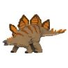 Jekca - Stegosaurus 01S-M02 - Lego - Scultura - Costruzione - 4D - Animali di Mattoncini - Toys