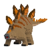 Jekca - Stegosaurus 01S-M02 - Lego - Sculpture - Construction - 4D - Brick Animals - Toys