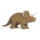 Jekca - Triceratops 01S-M02 - Lego - Sculpture - Construction - 4D - Brick Animals - Toys