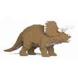 Jekca - Triceratops 01S-M02 - Lego - Scultura - Costruzione - 4D - Animali di Mattoncini - Toys