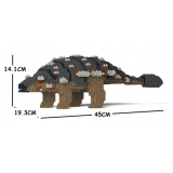 Jekca - Ankylosaurus 01S-M01 - Lego - Scultura - Costruzione - 4D - Animali di Mattoncini - Toys