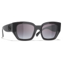 Chanel - Square Sunglasses - Gray Gray Gradient - Chanel Eyewear