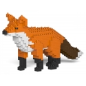 Jekca - Fox 01S - Lego - Sculpture - Construction - 4D - Brick Animals - Toys