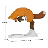 Jekca - Fox 04S - Lego - Scultura - Costruzione - 4D - Animali di Mattoncini - Toys