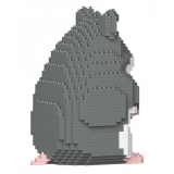 Jekca - Hamster 01S-M02 - Lego - Scultura - Costruzione - 4D - Animali di Mattoncini - Toys