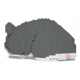 Jekca - Hamster 02S-M02 - Lego - Sculpture - Construction - 4D - Brick Animals - Toys