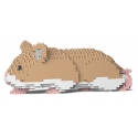 Jekca - Hamster 03S-M01 - Lego - Scultura - Costruzione - 4D - Animali di Mattoncini - Toys