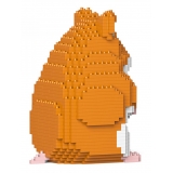 Jekca - Hamster 01S-M03 - Lego - Scultura - Costruzione - 4D - Animali di Mattoncini - Toys