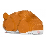 Jekca - Hamster 02S-M03 - Lego - Sculpture - Construction - 4D - Brick Animals - Toys
