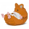 Jekca - Hamster 04S-M03 - Lego - Sculpture - Construction - 4D - Brick Animals - Toys