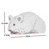 Jekca - Hamster 02S-M04 - Lego - Sculpture - Construction - 4D - Brick Animals - Toys