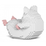 Jekca - Hamster 04S-M04 - Lego - Sculpture - Construction - 4D - Brick Animals - Toys