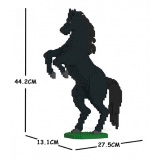 Jekca - Horse 03S-M03 - Lego - Scultura - Costruzione - 4D - Animali di Mattoncini - Toys