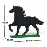 Jekca - Horse 04S-M03 - Lego - Scultura - Costruzione - 4D - Animali di Mattoncini - Toys