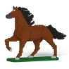Jekca - Horse 04S-M01 - Lego - Scultura - Costruzione - 4D - Animali di Mattoncini - Toys
