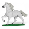 Jekca - Horse 04S-M02 - Lego - Scultura - Costruzione - 4D - Animali di Mattoncini - Toys