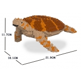 Jekca - Sea Turtle 01S-M01 - Lego - Sculpture - Construction - 4D - Brick Animals - Toys