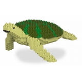 Jekca - Sea Turtle 01S-M02 - Lego - Sculpture - Construction - 4D - Brick Animals - Toys