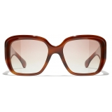Chanel - Square Sunglasses - Tortoise Brown Gradient - Chanel Eyewear