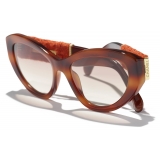 Chanel - Cat-Eye Sunglasses - Tortoise Light Brown Gradient - Chanel Eyewear