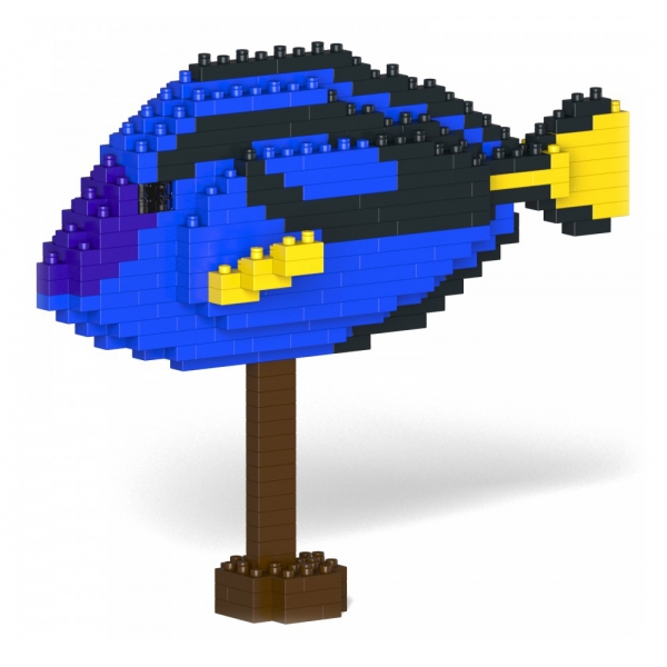 Jekca - Regal Tang 01S - Lego - Sculpture - Construction - 4D - Brick Animals - Toys