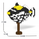 Jekca - Clown Triggerfish 01S - Lego - Scultura - Costruzione - 4D - Animali di Mattoncini - Toys