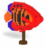 Jekca - Flame Angelfish 01S - Lego - Scultura - Costruzione - 4D - Animali di Mattoncini - Toys