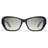 Chanel - Butterfly Sunglasses - Brown Gray Gradient - Chanel Eyewear