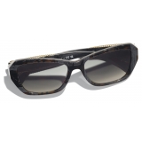 Chanel - Butterfly Sunglasses - Brown Gray Gradient - Chanel Eyewear