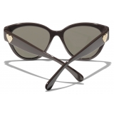 Chanel - Butterfly Sunglasses - Brown - Chanel Eyewear