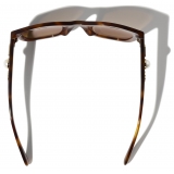 Chanel - Square Sunglasses - Dark Tortoise Brown Gradient - Chanel Eyewear