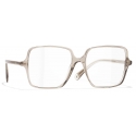 Chanel - Square Optical Glasses - Taupe - Chanel Eyewear