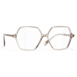 Chanel - Occhiali da Vista Quadrata - Talpa - Chanel Eyewear