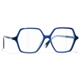 Chanel - Square Optical Glasses - Blue - Chanel Eyewear