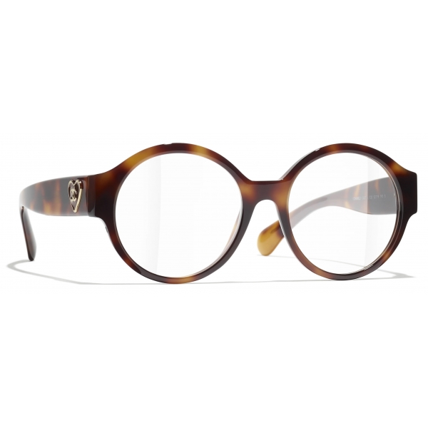 Chanel - Round Optical Glasses - Tortoise - Chanel Eyewear