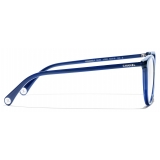 Chanel - Occhiali da Vista a Farfalla - Blu - Chanel Eyewear